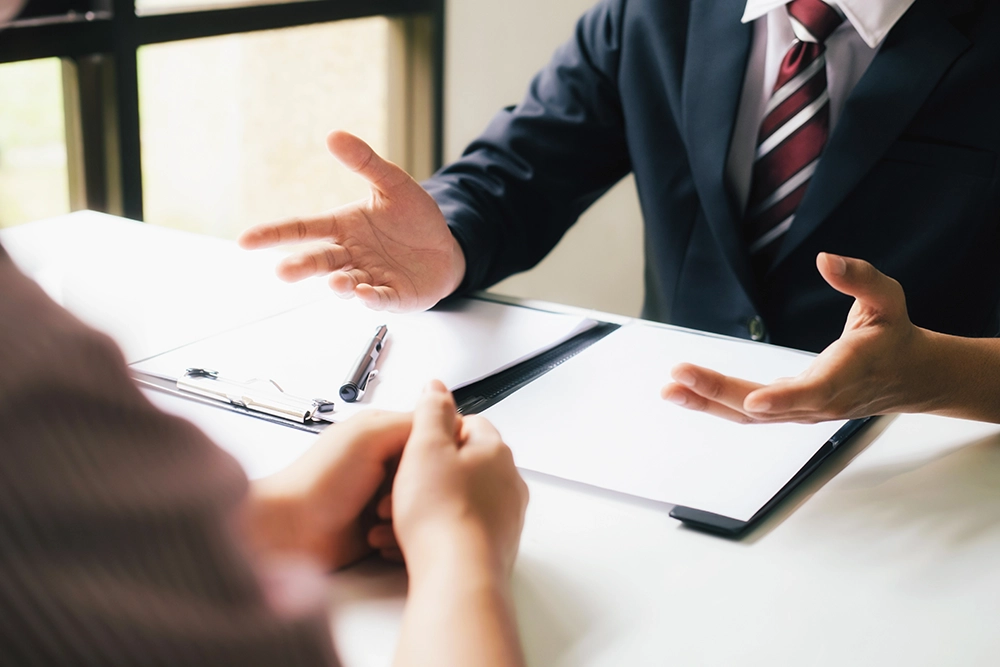 打ち合わせ風景（現場密着）